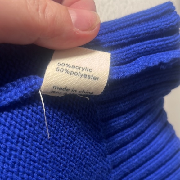 NWT All the ways blue sweater vest - Picture 7 of 7